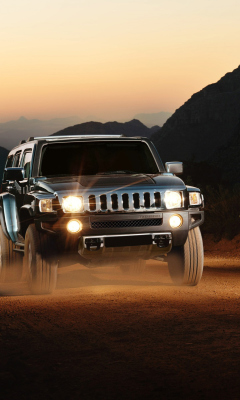 Hummer H3 wallpaper 240x400