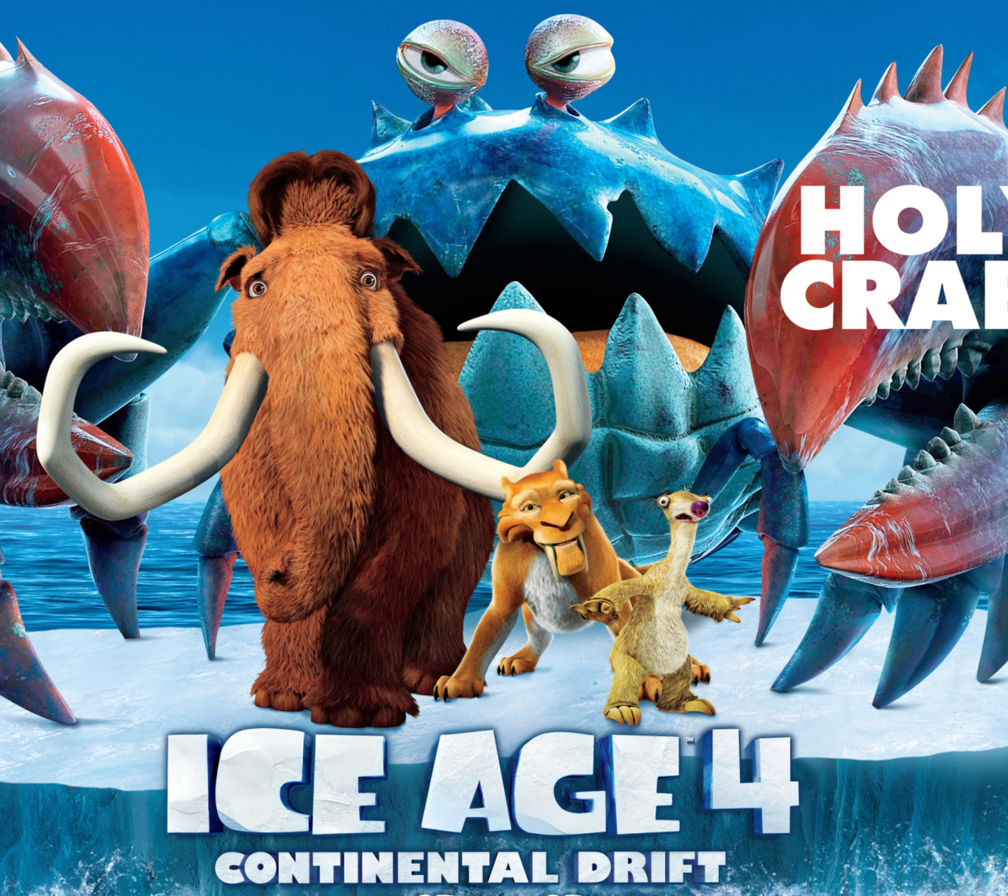 Fondo de pantalla Ice Age 4 Continental Drift 1440x1280