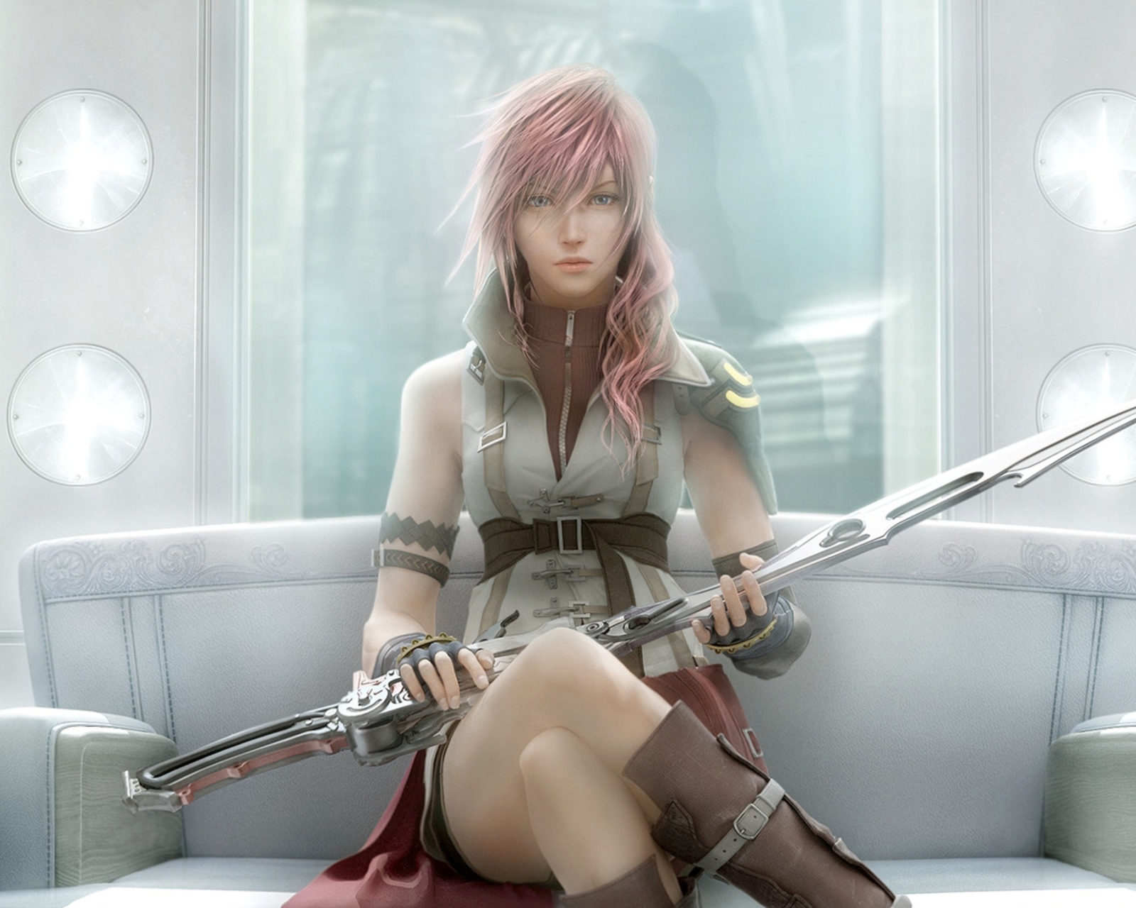 Screenshot №1 pro téma Lightning - Final Fantasy 1600x1280
