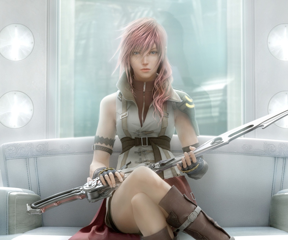 Screenshot №1 pro téma Lightning - Final Fantasy 960x800