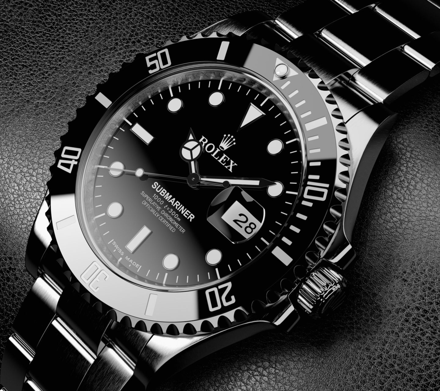 Screenshot №1 pro téma Titanium Watch Rolex 1440x1280