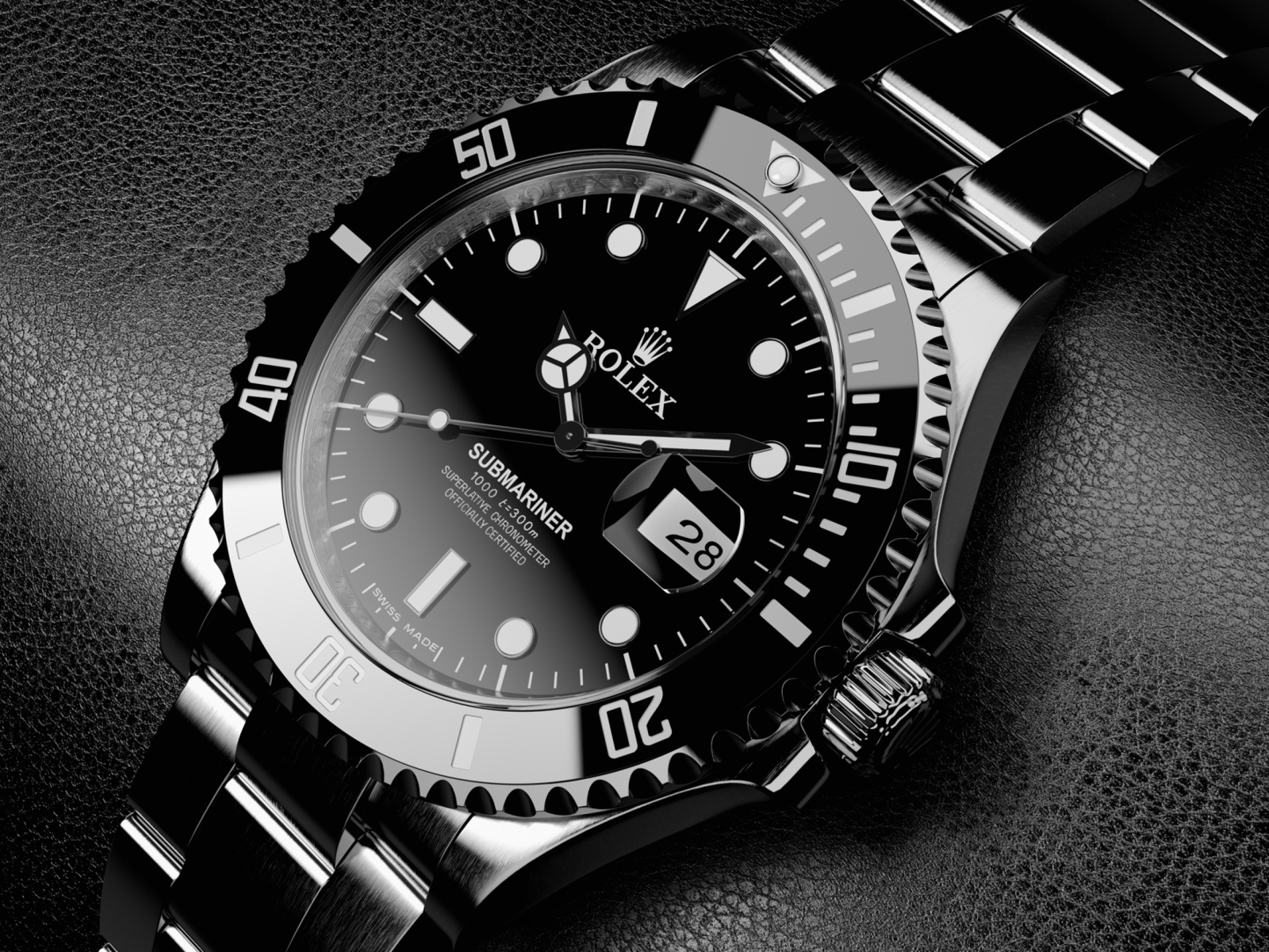 Screenshot №1 pro téma Titanium Watch Rolex 1600x1200