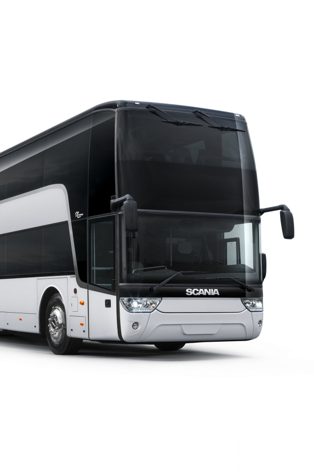 Das Scania Van Hool TDX27 Astromega Double Dekker Wallpaper 640x960