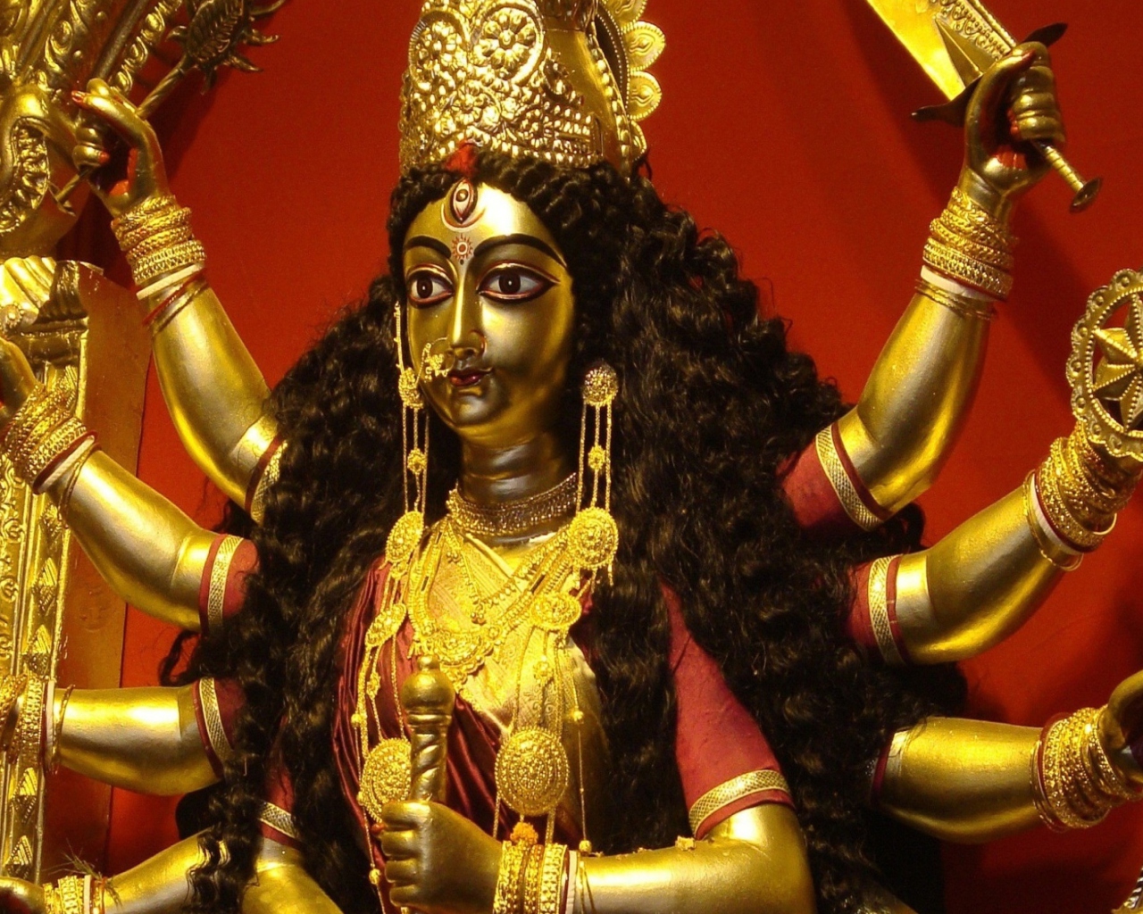 Goddess Durga wallpaper 1280x1024