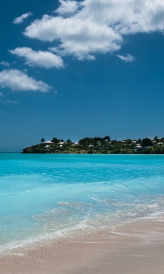 Valley Church Beach in Antigua screenshot #1 240x400