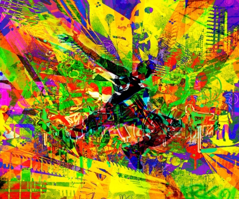 Sfondi Colorful Abstract 480x400