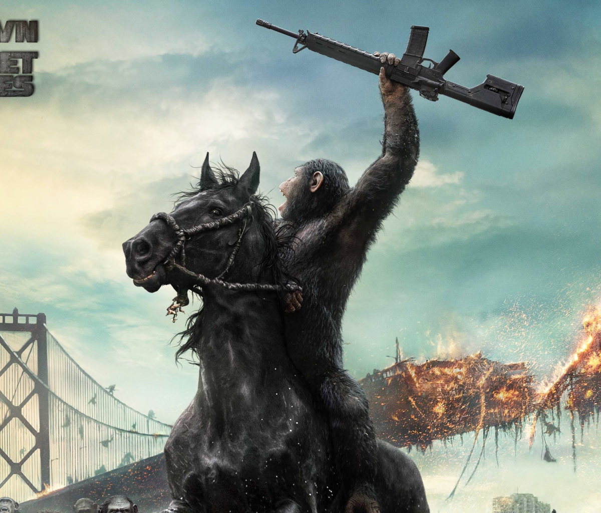 Screenshot №1 pro téma Dawn Of The Planet Of The Apes Movie 1200x1024