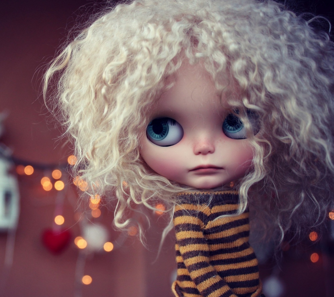 Screenshot №1 pro téma Cute Curly Doll 1080x960