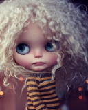 Screenshot №1 pro téma Cute Curly Doll 128x160