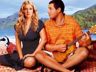 Das 50 First Dates with Adam Sandler Wallpaper 320x240