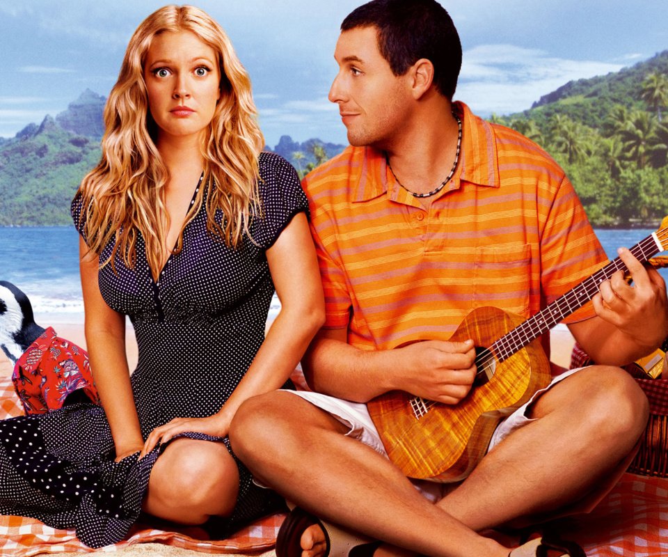 Das 50 First Dates with Adam Sandler Wallpaper 960x800