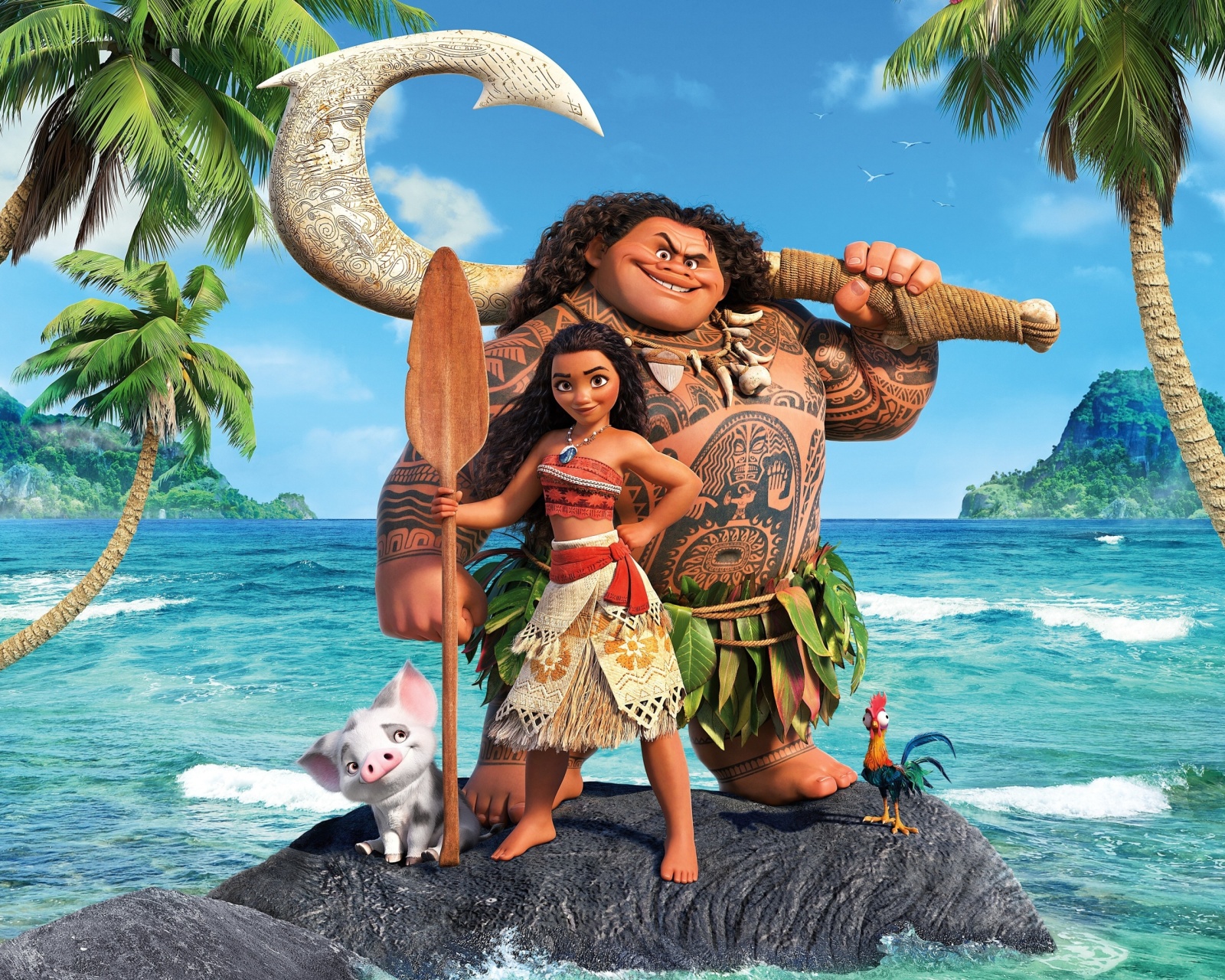 Moana Cartoon wallpaper 1600x1280