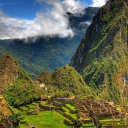 Das Machu Picchu In Peru Wallpaper 128x128
