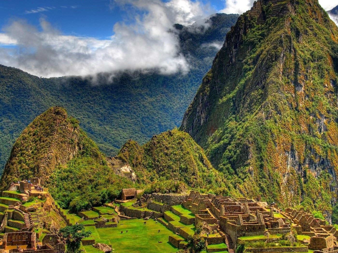 Das Machu Picchu In Peru Wallpaper 1400x1050