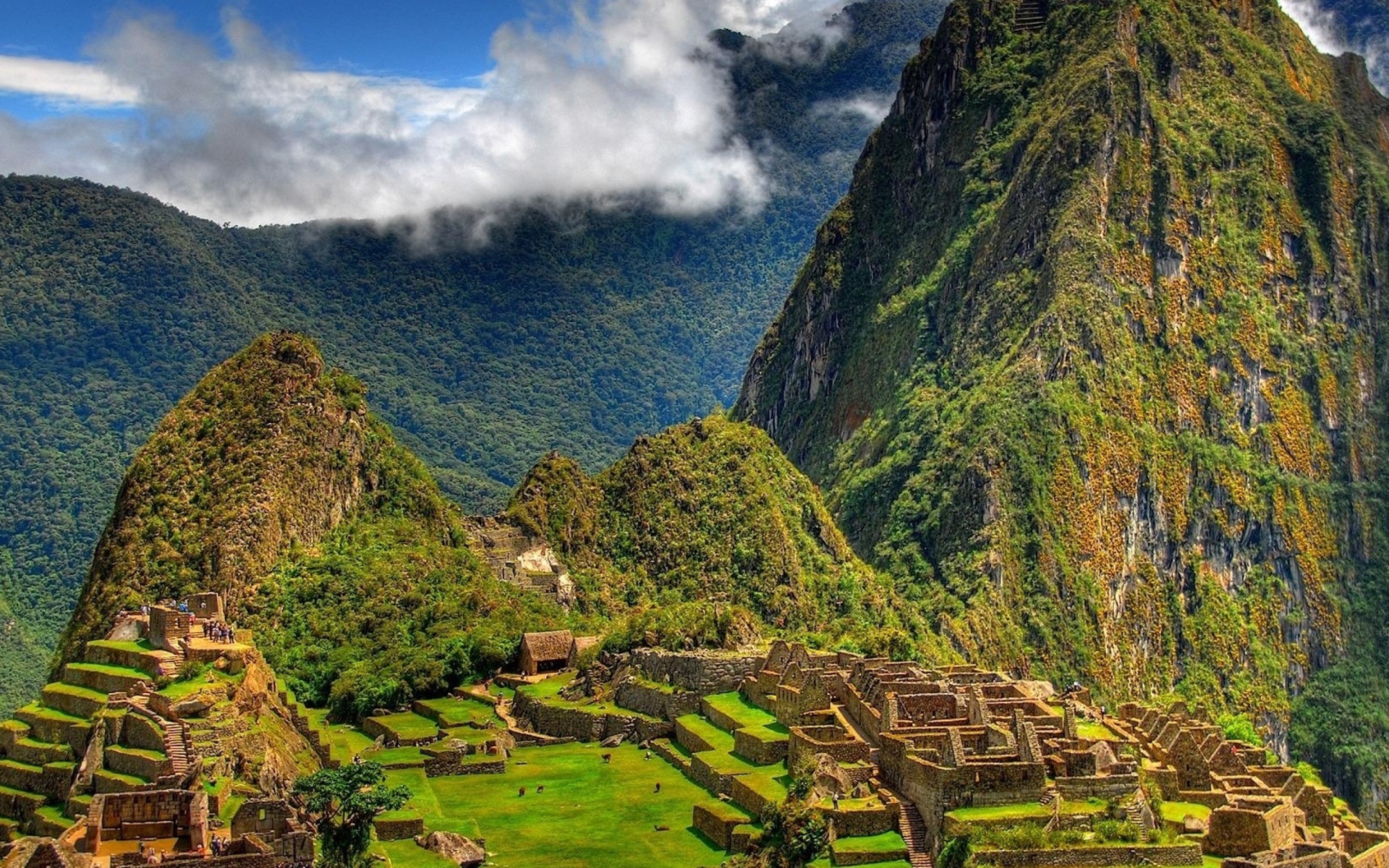 Das Machu Picchu In Peru Wallpaper 1920x1200