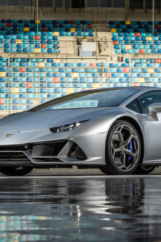 2020 Lamborghini Huracan Evo wallpaper 320x480