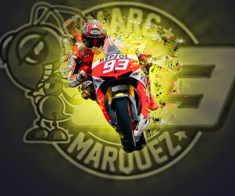 Screenshot №1 pro téma Marc Marquez - Moto GP 960x800