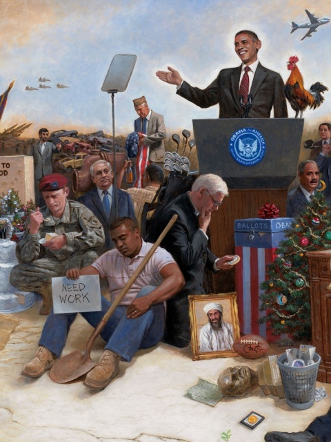 Screenshot №1 pro téma Obama USA President 480x640