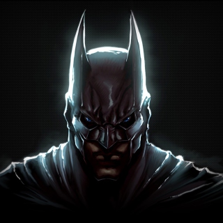 Dark Knight Batman - Obrázkek zdarma pro iPad