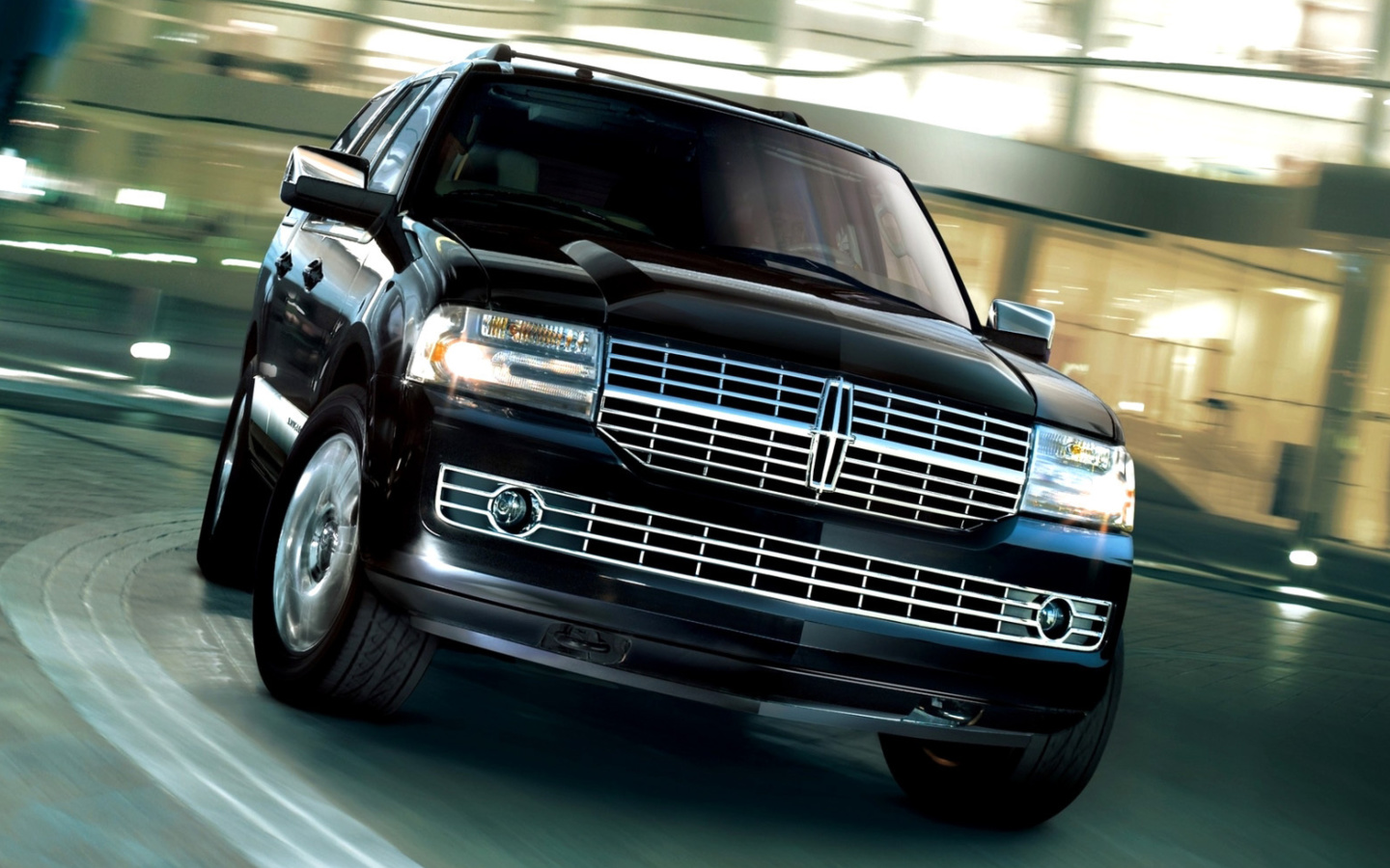 Screenshot №1 pro téma Lincoln Navigator Black 1440x900