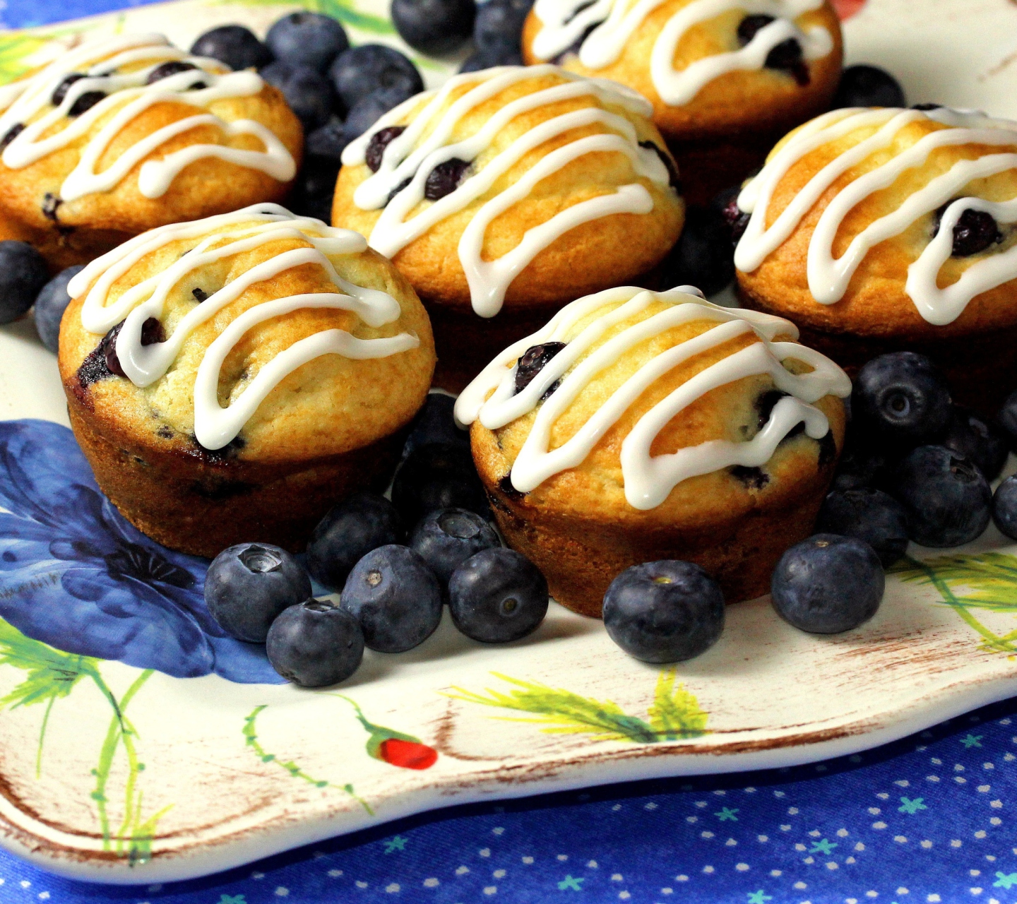 Screenshot №1 pro téma Blueberry Muffins 1440x1280