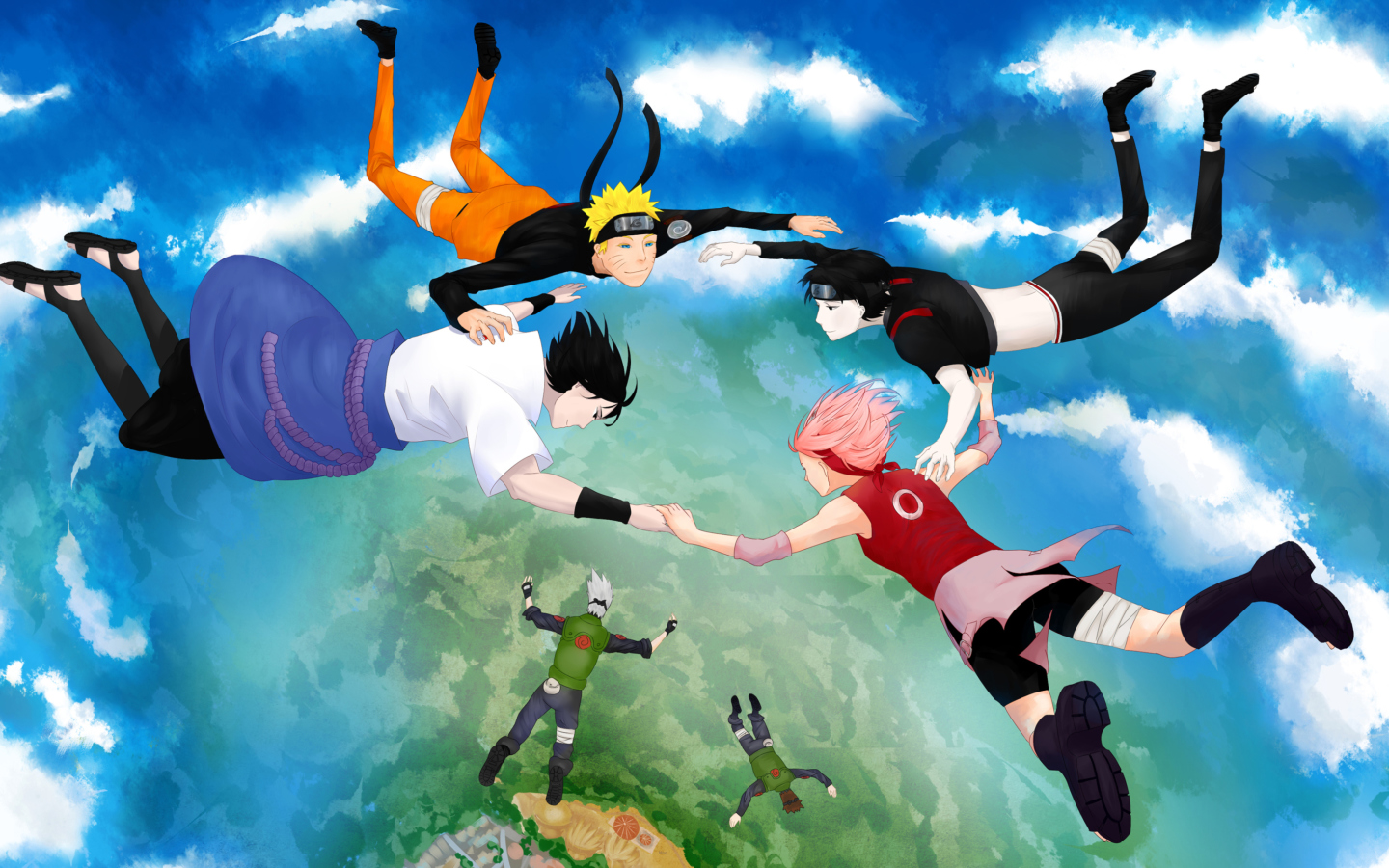 Fondo de pantalla Naruto Scene 1440x900