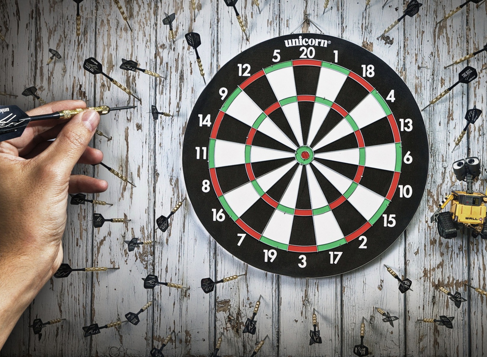 Das Dartboard Wallpaper 1920x1408