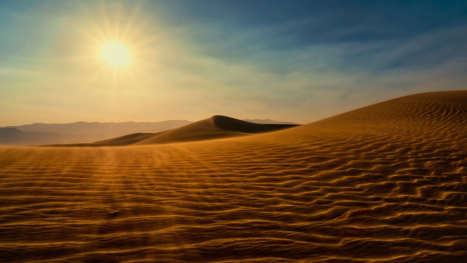 Screenshot №1 pro téma Desert Sun 1600x900