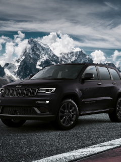 Fondo de pantalla Jeep Grand Cherokee S 2018 240x320