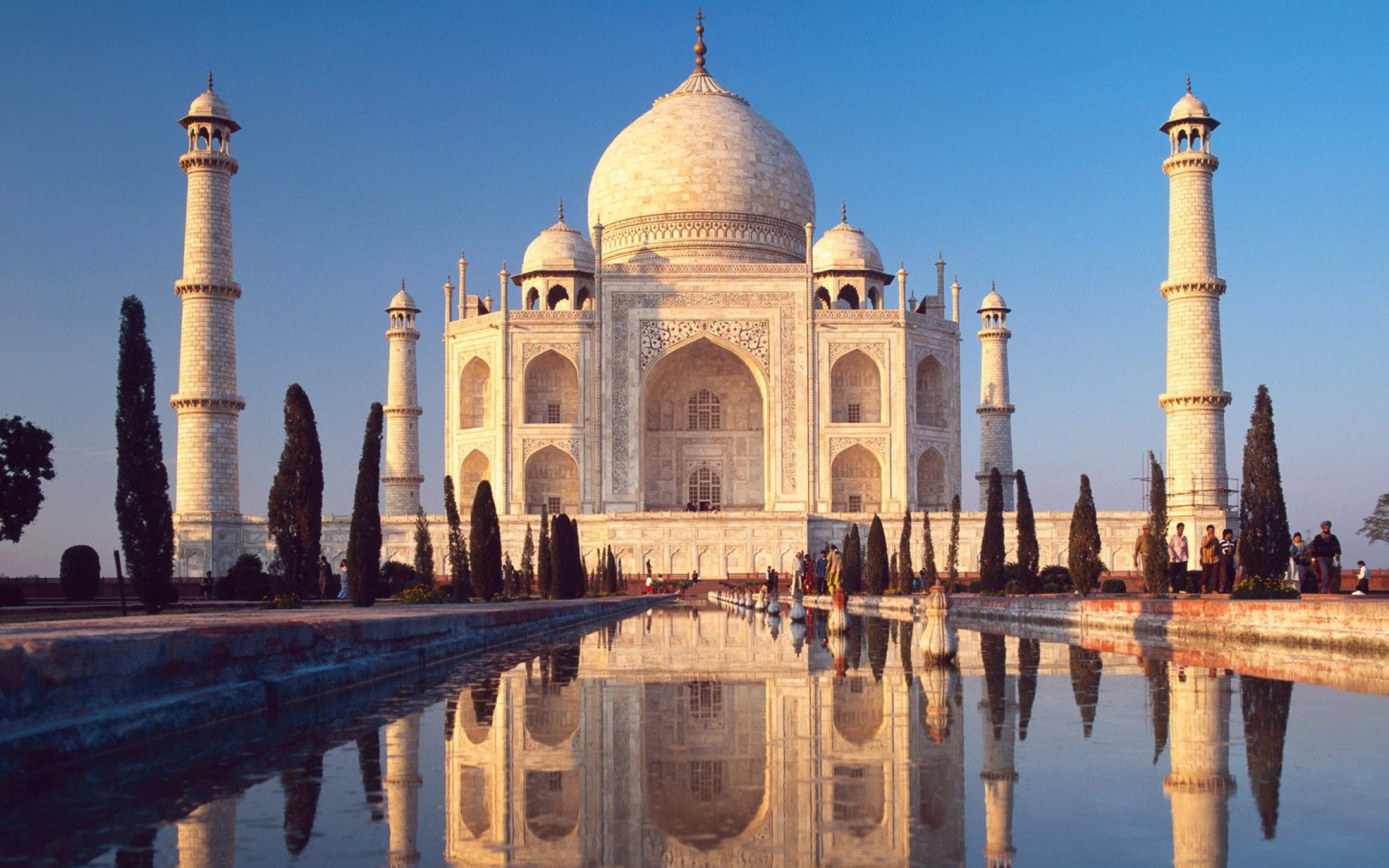 Screenshot №1 pro téma Taj Mahal - Agra India 2560x1600