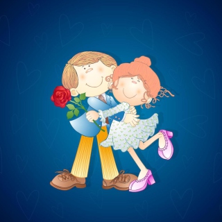 Happy Valentines Day - Obrázkek zdarma pro 2048x2048