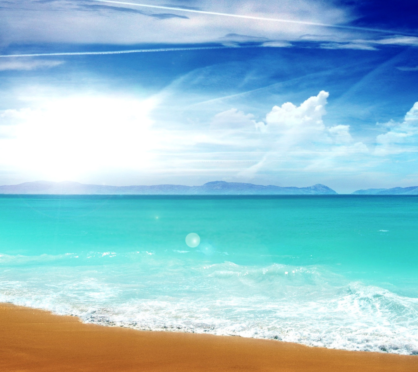 Fondo de pantalla Bahamas Beach 1440x1280