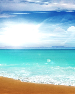 Bahamas Beach - Obrázkek zdarma pro iPhone 4S