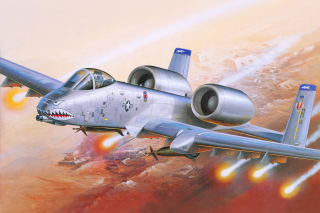 Fairchild Republic A 10 Thunderbolt II - Obrázkek zdarma pro 1600x1280