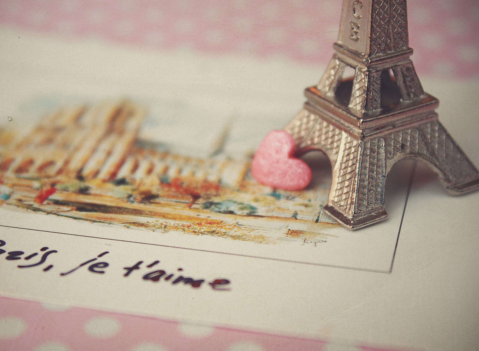 Das Paris Je T'aime Wallpaper 1920x1408