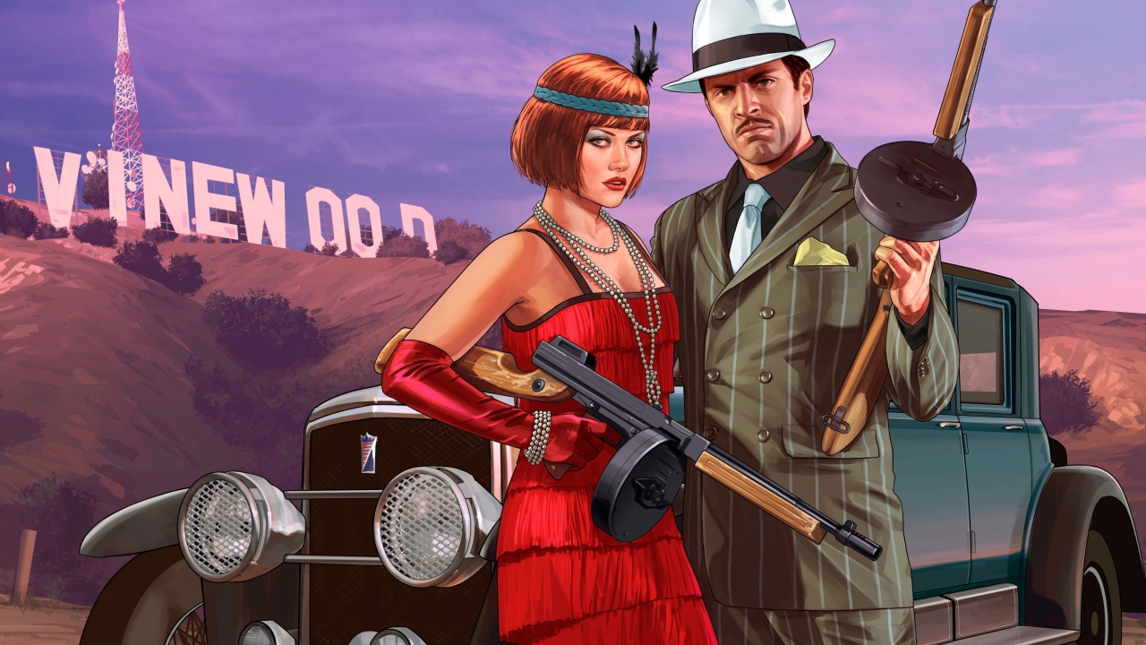 Fondo de pantalla Grand Theft Auto V Metropolis 1280x720