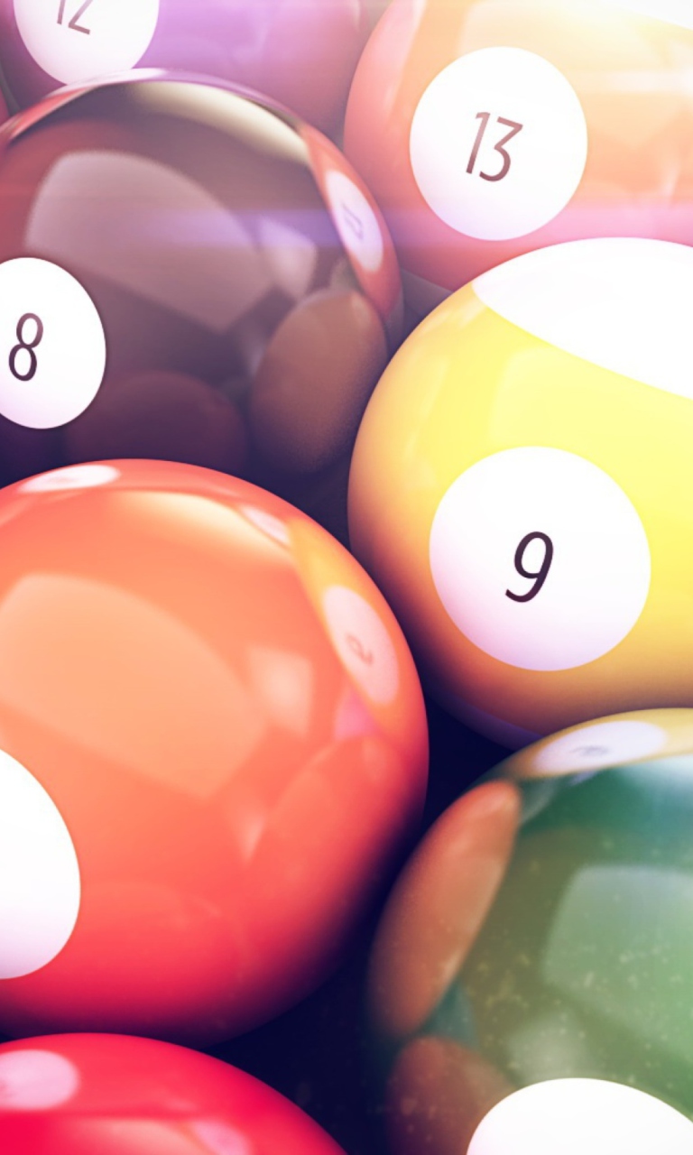 Screenshot №1 pro téma Billiards Balls 768x1280