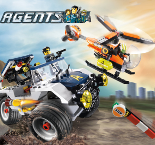 Lego Agents - Obrázkek zdarma pro iPad