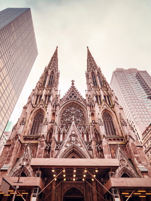 Screenshot №1 pro téma St Patricks Cathedral In New York 480x640