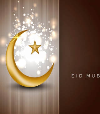 Eid Mubarak - Islam - Obrázkek zdarma pro 240x400