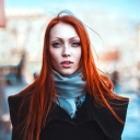 Gorgeous Redhead Girl screenshot #1 128x128