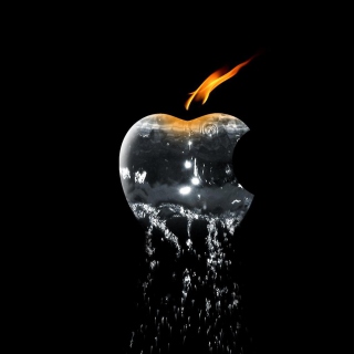 Apple Ice And Fire - Obrázkek zdarma pro 208x208