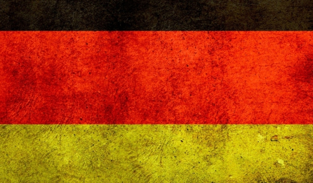 Fondo de pantalla Flagge Deutschlands 1024x600