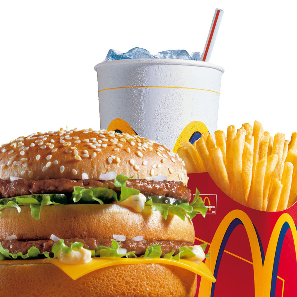 Обои McDonalds: Big Mac 1024x1024