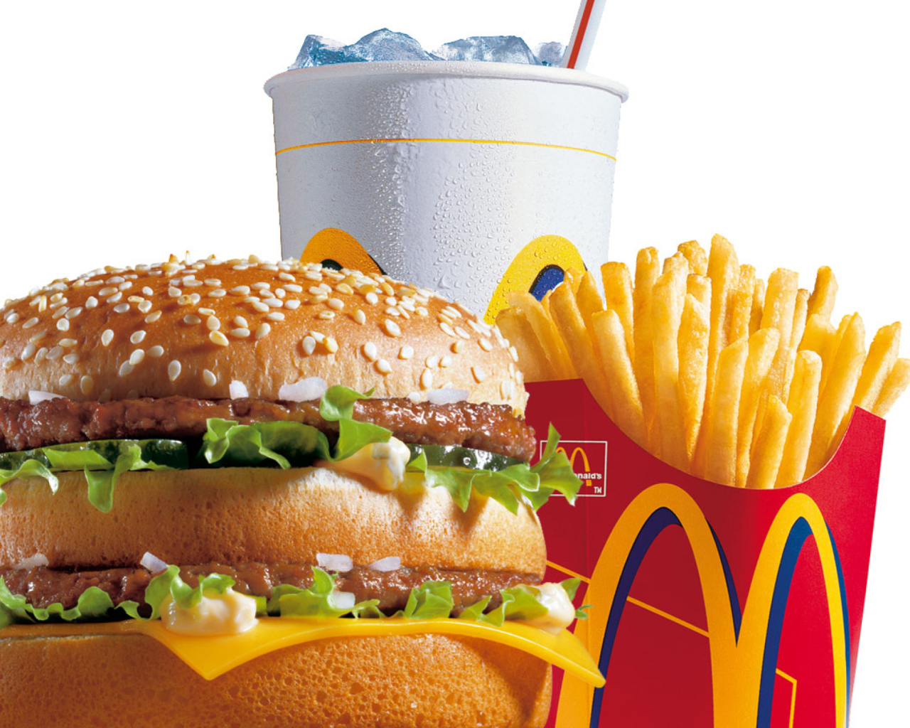 Screenshot №1 pro téma McDonalds: Big Mac 1280x1024