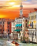 Screenshot №1 pro téma Grand Canal Venice 128x160