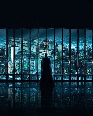 Batman Observing - Obrázkek zdarma pro Nokia X1-00