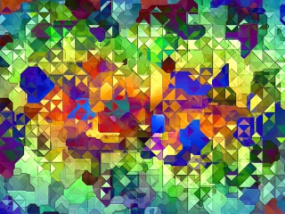 Colorful Abstract Pattern wallpaper 320x240