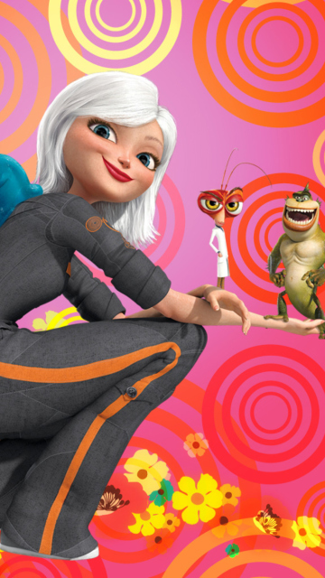 Das Monsters vs Aliens Wallpaper 360x640