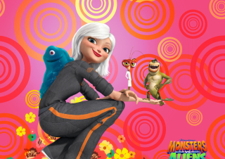 Monsters vs Aliens Wallpaper for Android, iPhone and iPad
